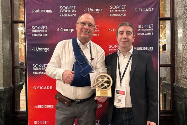 trophée d'or entreprise et croissance